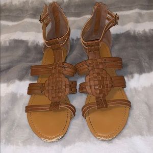 Charlotte Russe Light Brown Sandals